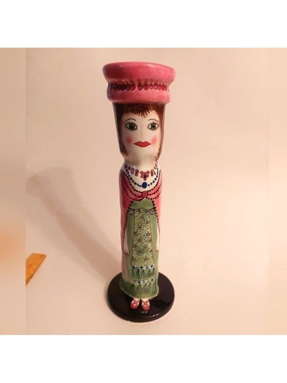 Vintage & Retired* Susan Paley Bella Casa Ganz Candle/Bud Vase "Chloe"